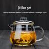 Gaoming Heat-Resistant Glass Penguin Teapot