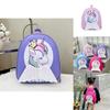 Haonna Childrens Eva Backpack With Cartoon Unicorn Pattern And Ergonomic Shoulder Straps For Kindergarten