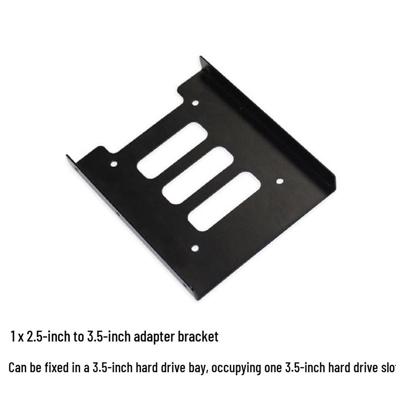 3.5" Multi-Bay Bracket with Heat Dissipation Fan for 2, 4, or 6 Bays