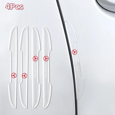 4 Stück Transparenter Auto-Tür-Kollisionsschutz Stoßstangenleisten-Aufkleber Für Mercedes Benz W212 W213 W205 W177 W247 W176 X253 etc.
