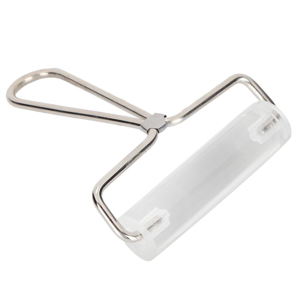 Acrylic Roller Pottery Ceramic Clay NonStick Craft DIY Tool for Rolling Stamping Embossing(10cm