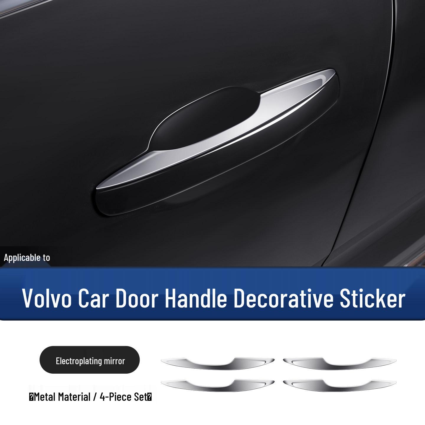 Stainless Steel Bright Strip for 2022-2026 Volvo XC60 Grille and Bumper Volvo XC60
