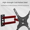 Cantilever Type LCD LED Monitor Bracket Swivel Tilt Rotation TV Frame Support  for Home