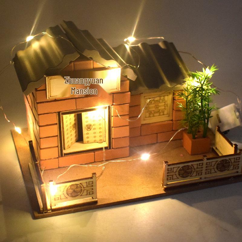 Little Bricklayer DIY Cement House Building Blocks - Educational Toy for Children
