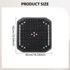 Universal Beaded Car Seat Cushion Square Cooling Pad Ventilated Summer Comfort for Home Office Vehicle Interior