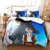 New 3D Printed Anime Suzume no Tojimari Bedding Set Single Twin Full Queen King Size Bed Set Adult Kid Bedroom Duvet cover Sets