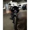 Gloss Black Motorcycle Headlight Fairing Mask 5 3/4" Headlamp Windshield Cover For Harley Sportster Iron Dyna FX XL 883 1200