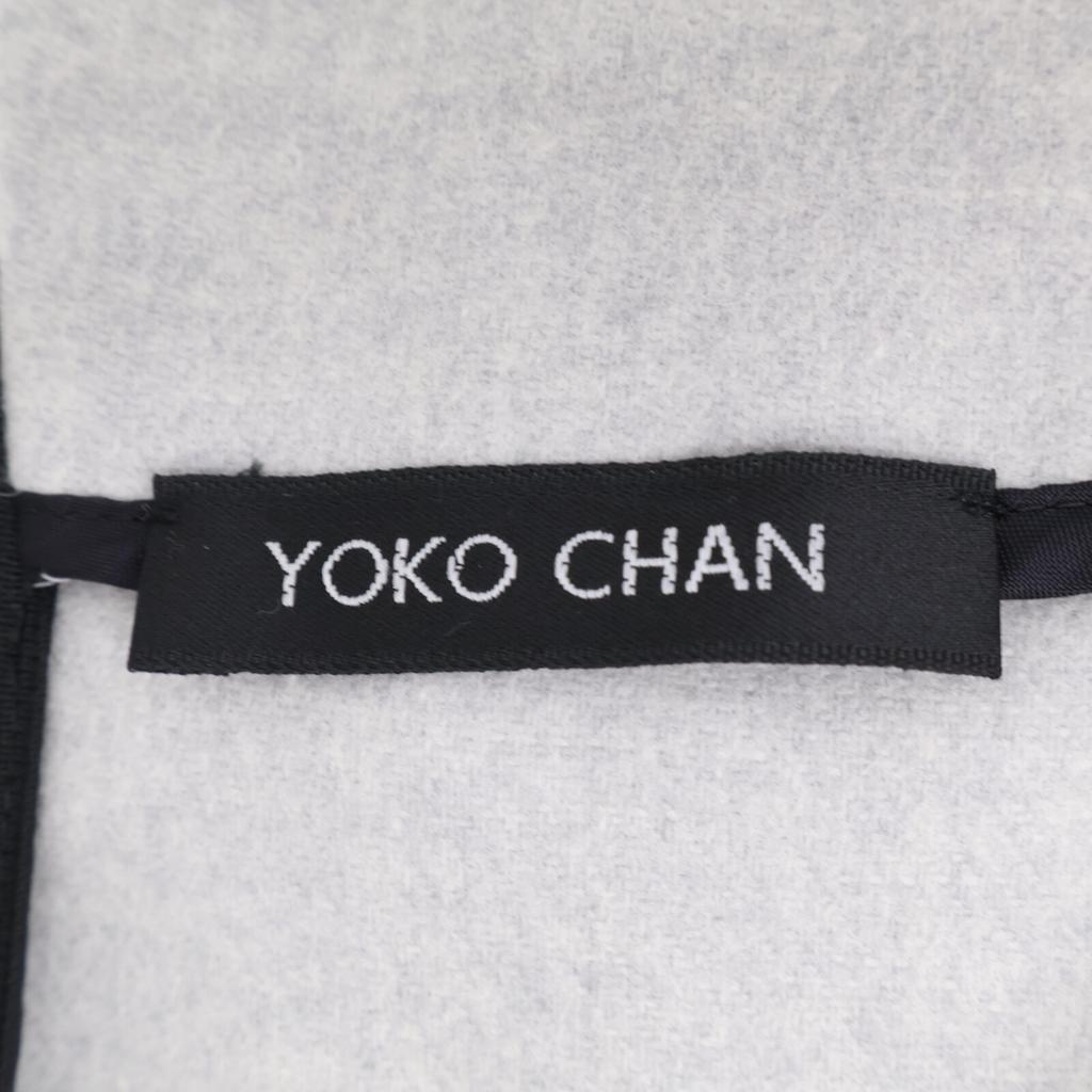 YOKOCHAN Grey YCD-314-128 Mock Neck Dress Dress 38 Light grayUsed