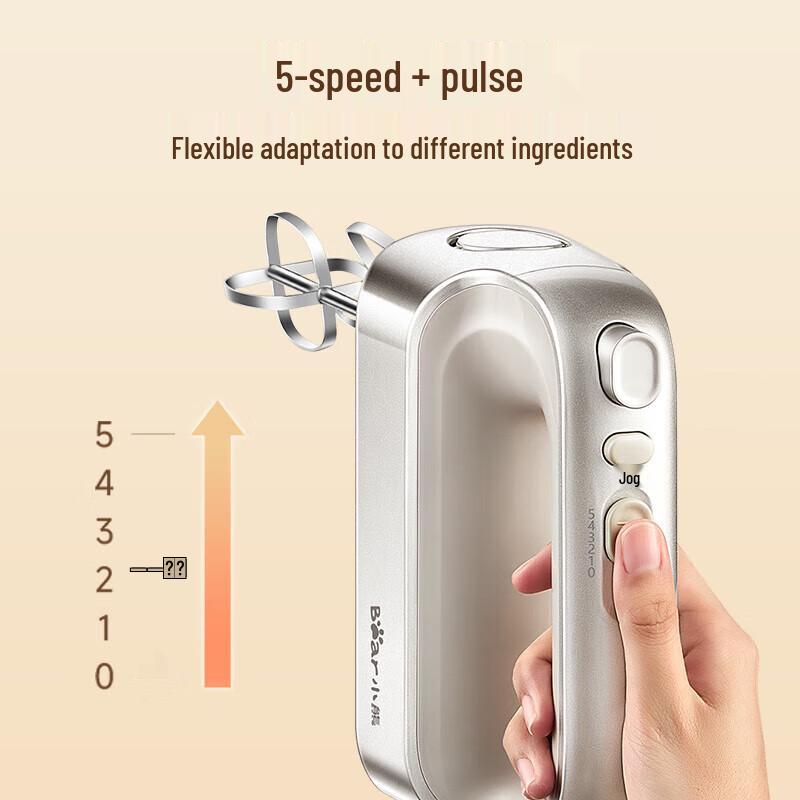 BEAR Electric Handheld Mixer CN Plug (adapter Included)