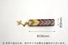 Parquet Earrings D by Hakone Maruyama