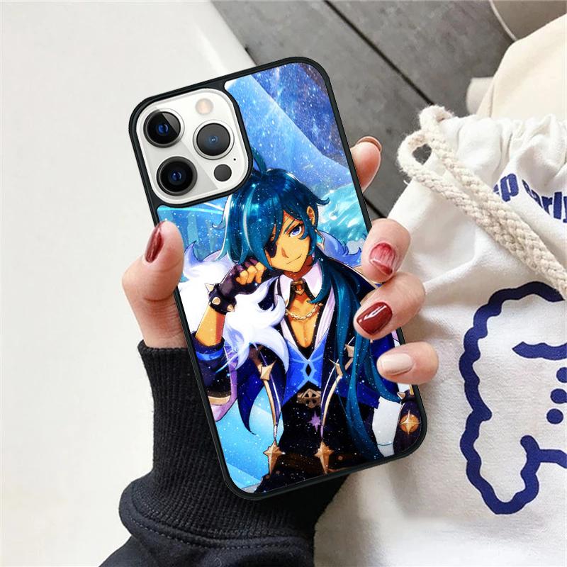 Genshin Impact Kaeya Phone Case For iPhone 17 Air 15 16 Cover 11 13 14 Pro Max 12 Plus Max Fundas