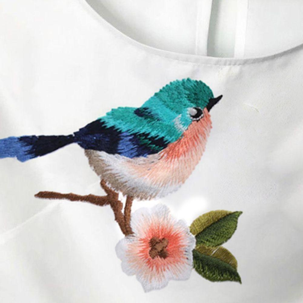 Bird Animal Accessories Patches Embroidery Sewing Patch Birds DIY Iron on Applique Cloth Sticker