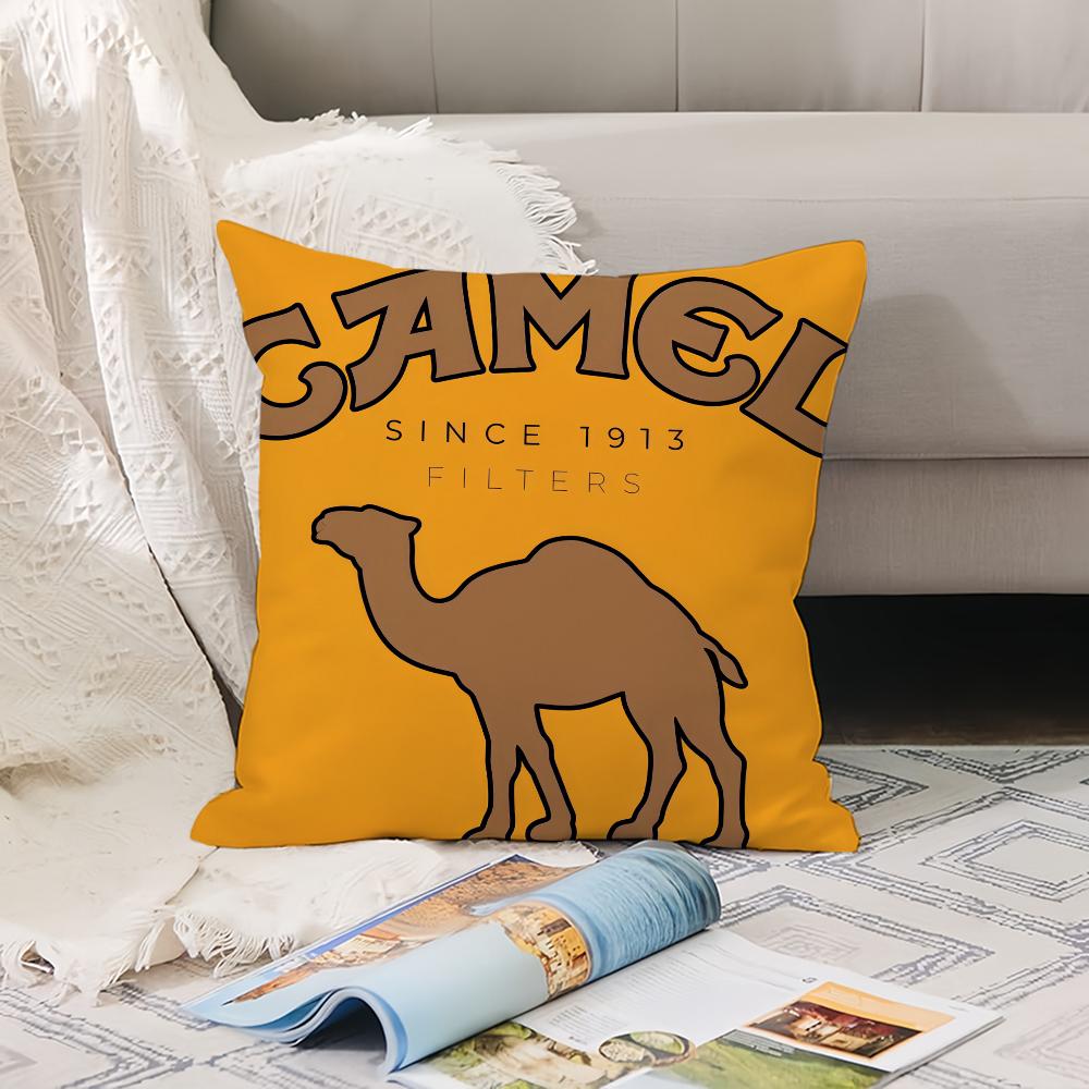 Модный принт C-Camel сигареты Наволочка Офисные Подушки Подходят Для Дивана Машины Спальни Декоративная Наволочка 12x12Inch