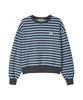 BITTERCELLS Essential Striped Sweatshirt - Blue