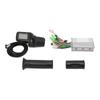 48 60V 350W Electric Bike Brushless Motor Controller 886 LCD Display Panel Kit with Spare Twist Grips