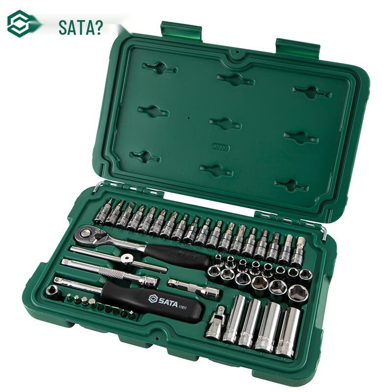 SATA 52-Piece Metric Socket Set 6.3mm Series