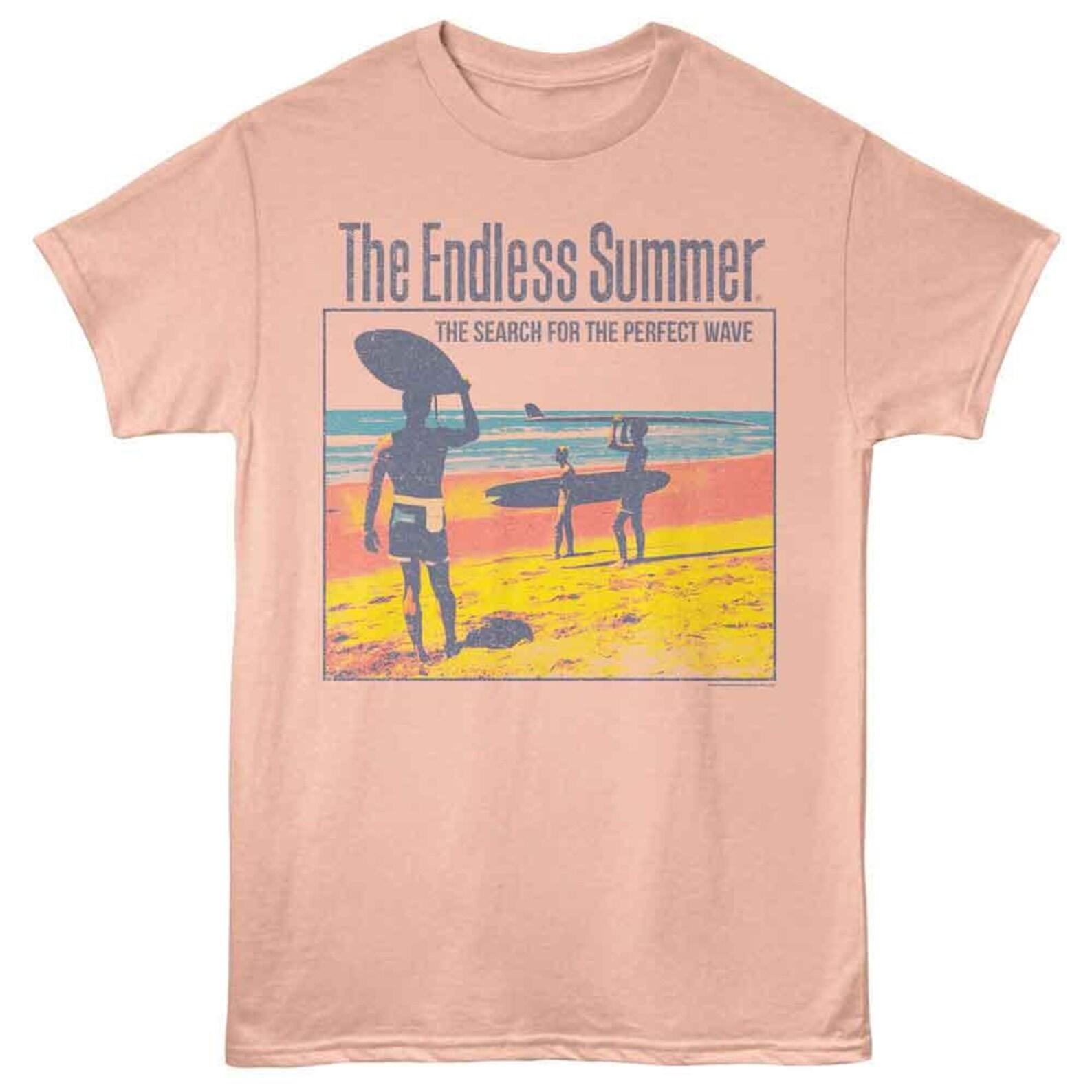 Bruce Brown Films Bright Summer Peach T-Shirt 2XL
