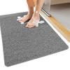 Comfortable PVC Modern Puzzle Pattern Non-Slip Shower Bath Mat with Suction Cups Quick Drying Easy Cleaning for Home Hotel Use