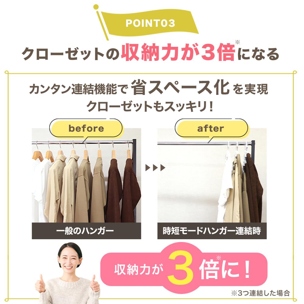 Wieszak na ubrania Zapobiega rozciąganiu zapobiega 3x więcej miejsca bez śladów odpowiedni dla dorosłych i do do użytku w szafie Lekki 30 tryb uśmiechu Niebieski x