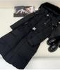 New Fox Sweater Collar Strap Slim Long Down Thickened Pike Insulation Winter Quilted Jacket Hooded