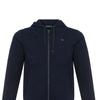Emporio Armani Solid Color Logo Print Hooded Zip Casual Long Sleeve Sweatshirt Men Sweatshirt Navy-Blue 8N1BN2-1JBTZ-0920