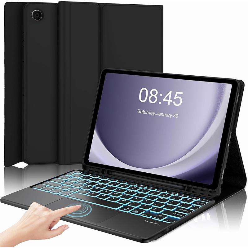 Samsung Tablet A8 Bluetooth Keyboard Leather Case for Galaxy 10.5 Inch X200