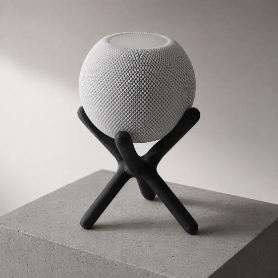 3D Printed Floating Stand for HomePod Mini Elevated Speaker Base for Heat Dissipation