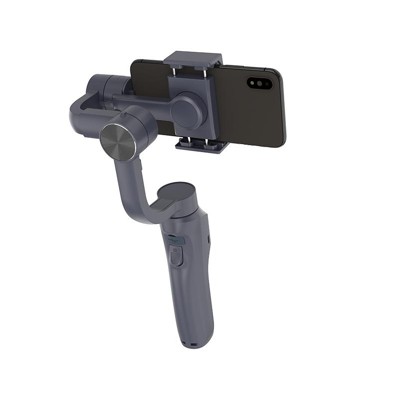 Automatic Smart AI Face Tracking+Fill Light 3 Axis Mobile Gimbal Stabilizer 360 Infinite Vlog Live Travel Video Shooting Gimbal