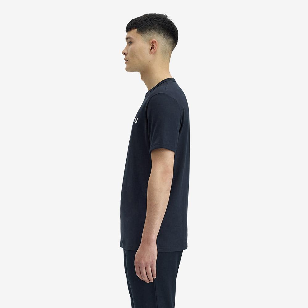 Fred Perry [Baseline] Ringer T-Shirt - Navy Afpm2G93519-608