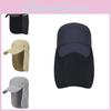 Stylish Adjustable Sun Protection Hat For Outdoor Activities Featuring Breathable Fabric And Extended Brim