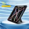 For iPad Pro 13 (2025)/13 (2024) Case Kickstand PC + TPU Shockproof Tablet Cover with Pen Slot