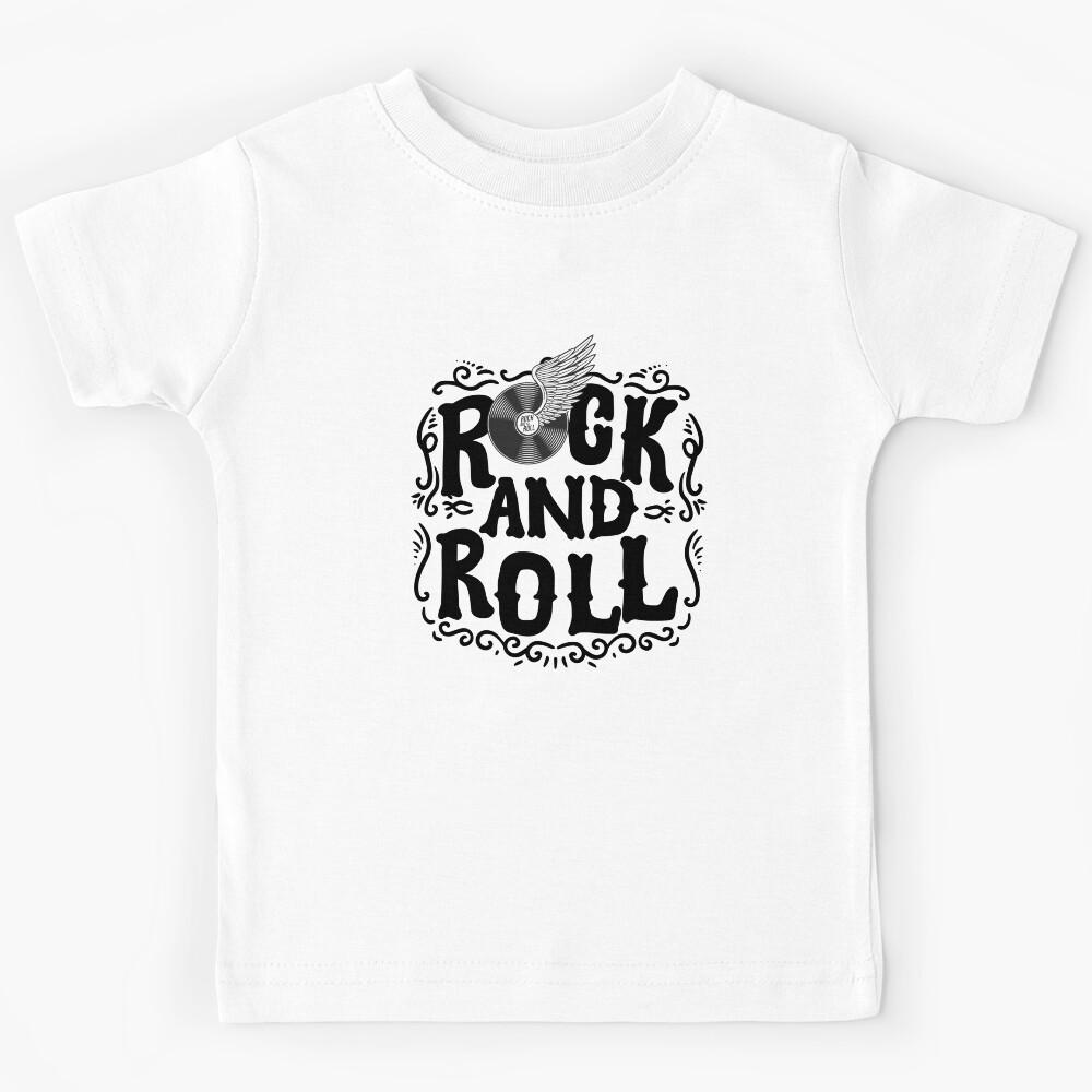 Rock & Roll Vinyl Kids T-Shirt 170