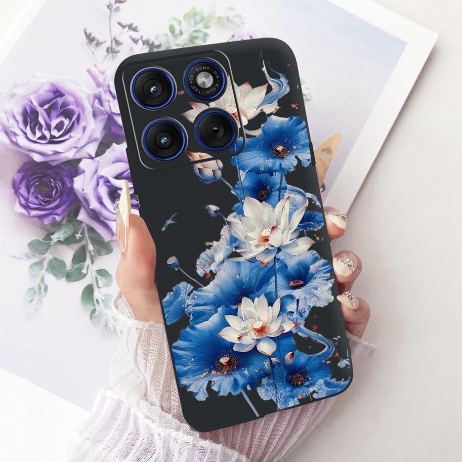 For Motorola Edge 70 Case XT2601-2 Luxury Butterfly Painted Cover Soft Silicone Case For Motorola Edge 70 Fusion Edge70 5G Shell