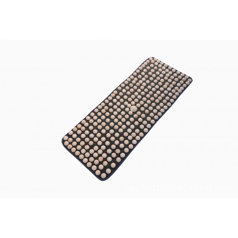 Acupressure Foot Mat: Solid Wood Traditional Chinese Medicine Floor Mat for Unblocking Meridians and Indoor Massage.