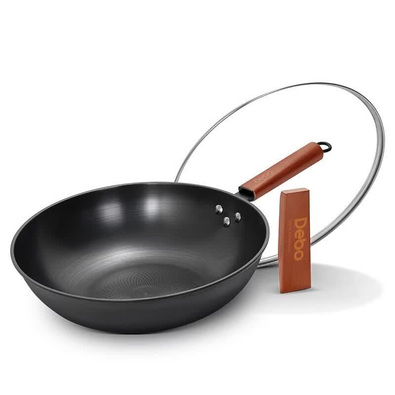Debo Traditional Non-Coated Iron Wok