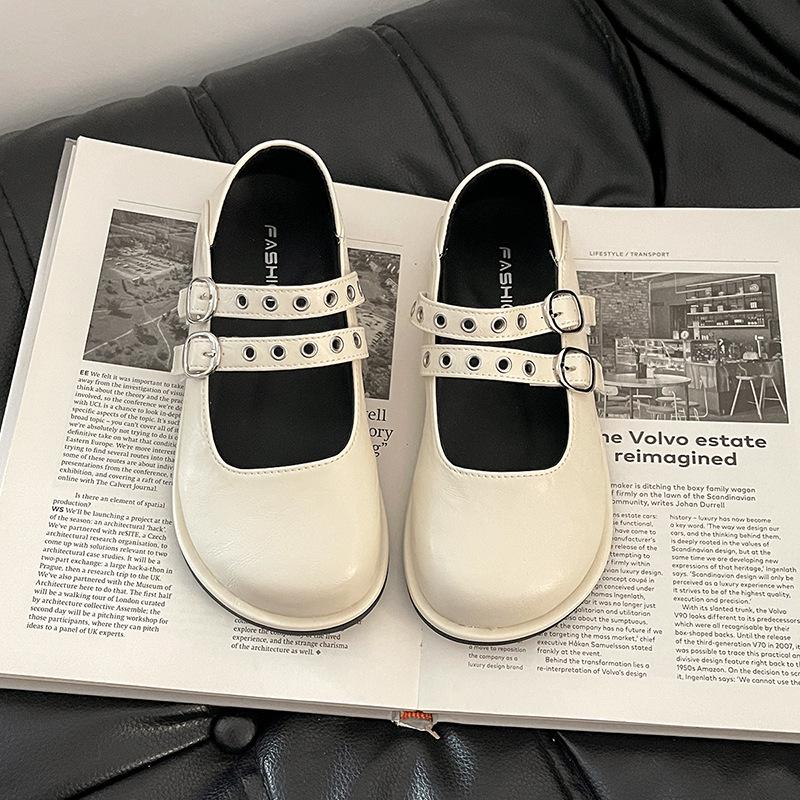 

Британский стиль толстый каблук туфли Мэри Джейн осенние ретро маленькие мужские увеличивающие рост сумка голова одинарные туфли нескользящие лоферы тренд 40 бежевый