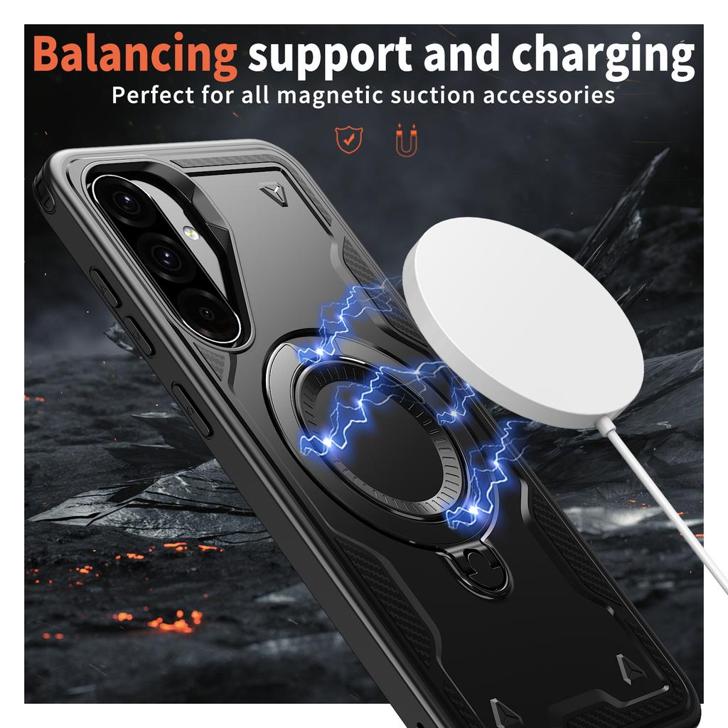 Drehständer Stoßfeste Hülle für Samsung Galaxy A17 5G S25 FE A16 A56 A36 A55 A35 A15 S24 Ultra S23 S22 Plus Xcover 7