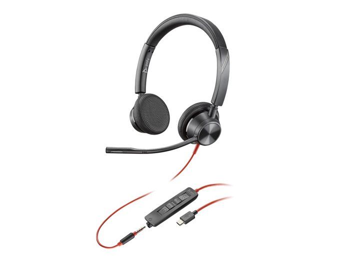 Casque - HP - Blackwire 3325 - USB-C - 3.5mm - Filaire - Micro intégré