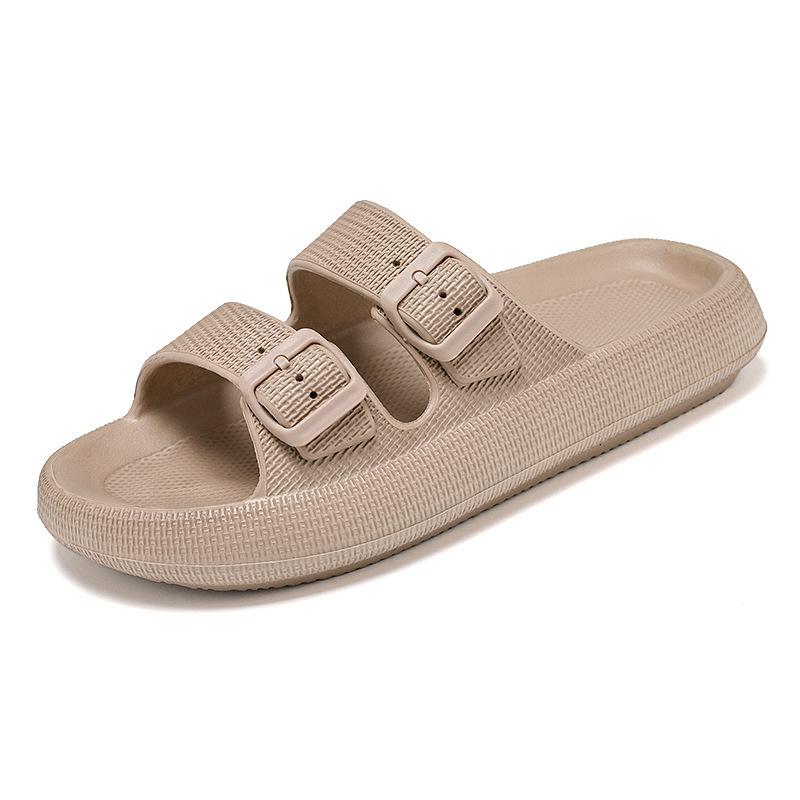 Large size new Qi couple couple couple drag EV outdoor one-word drag beach home Shoes