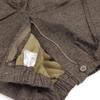 Winter Samue fleece size Birch [Kyoetsu] (Japanese workwear), padded, Tsumugi-style fabric, lining, 16, Men's (L, Brown)