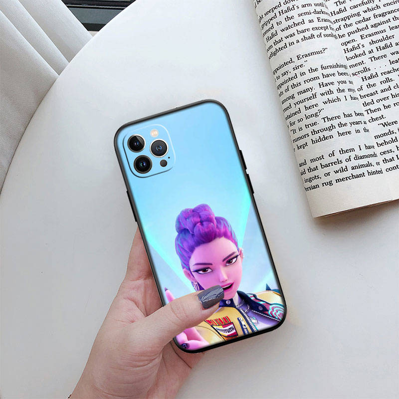 IR16 KPop Lovci démonů Pouzdro na telefon pro iPhone 7 8 11 12 13 14 15 16 16E XS Pro Max XR X SE