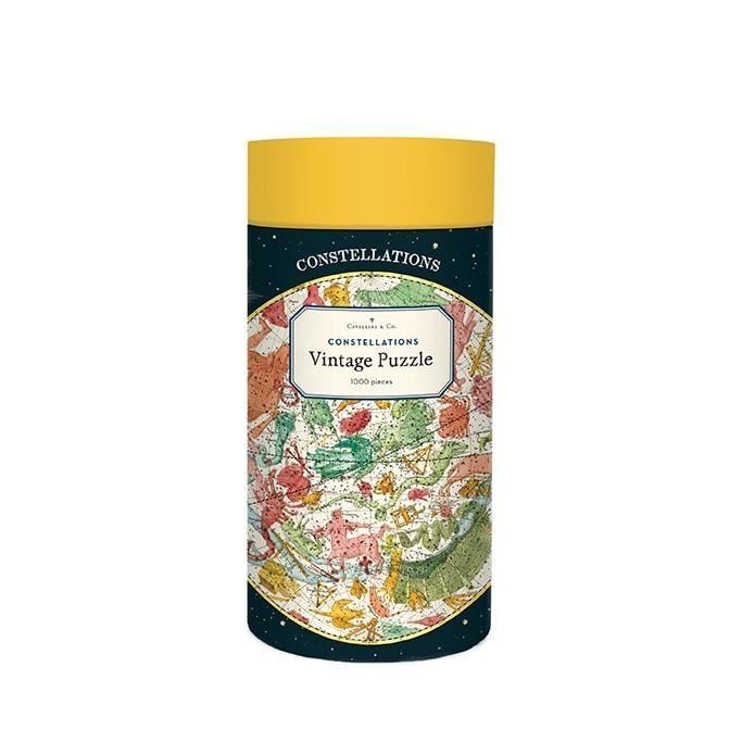 1000 Piece Puzzle Vintage Constellations Decor