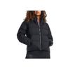 Under Armour ColdGear Infrared Fitted Hooded Down Jacket Women Outerwear Black 1378861-001