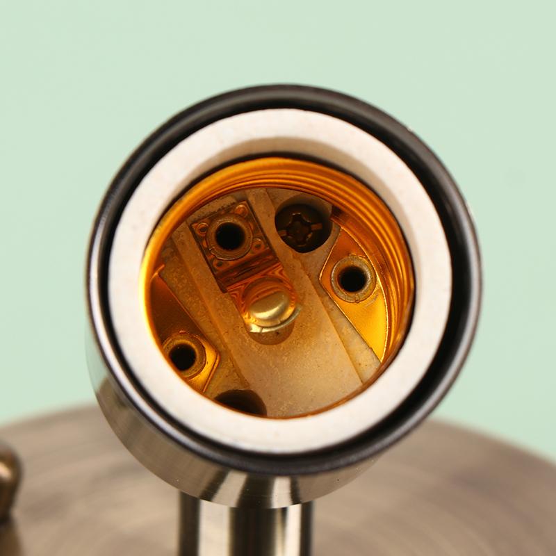 Dulie universală pentru lampă E27, cu cap șurub ceramic, cu direcție de 180 de grade