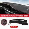 Dashboard Cover Mat Protective Pad  For FAW BESTUNE B70  2024 Car Accessories Dash Board Sunshade Anti-UV Carpet Dashmat