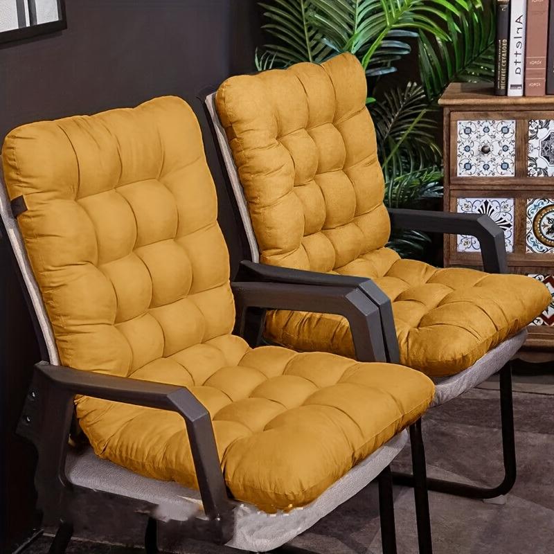 Lounge Chair Cushions - Comfortable And Soft, Full Back Support Fabric Seat Cover, Suitable for Patio Furniture, Outdoor Seats And Indoor/Outdoor Use