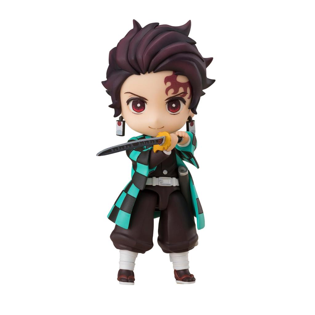 TAMASHII NATIONS Figuarts mini Demon Kimetsu no Yaiba Tanjiro Kamado Nichirin Sword Approximately 90mm PVC ABS Painted Movable Figure Slayer (Rengoku