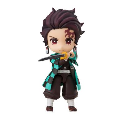 TAMASHII NATIONS Figuarts Mini Demon Kimetsu No Yaiba Tanjiro Kamado Nichirin Sword Approximately 90mm PVC ABS Painted Movable Figure Slayer (Rengoku