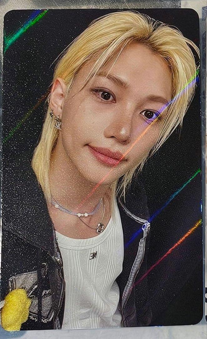 

[Б/У] Бонус магазина HMV Karma: Stray Kids a b Голографическая торговая карточка Феликса