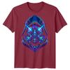 Gasmask Horror Unisexs T Shirt Toxic Mask Reaper Monster Air Graphic Tee